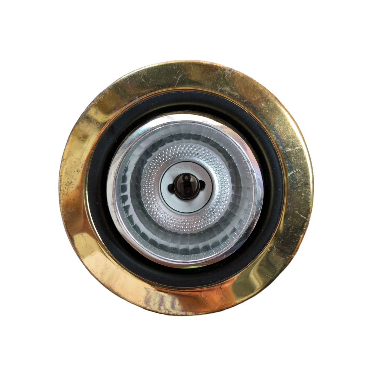 3 inch E14 recessed light 220V with gold trim and glass cover for lighting installation