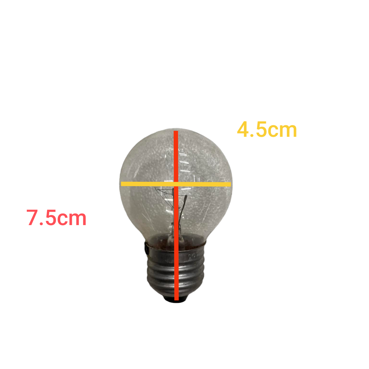Chiyoda Lustre Bulb E27 220V, Round Bulb E27 220V