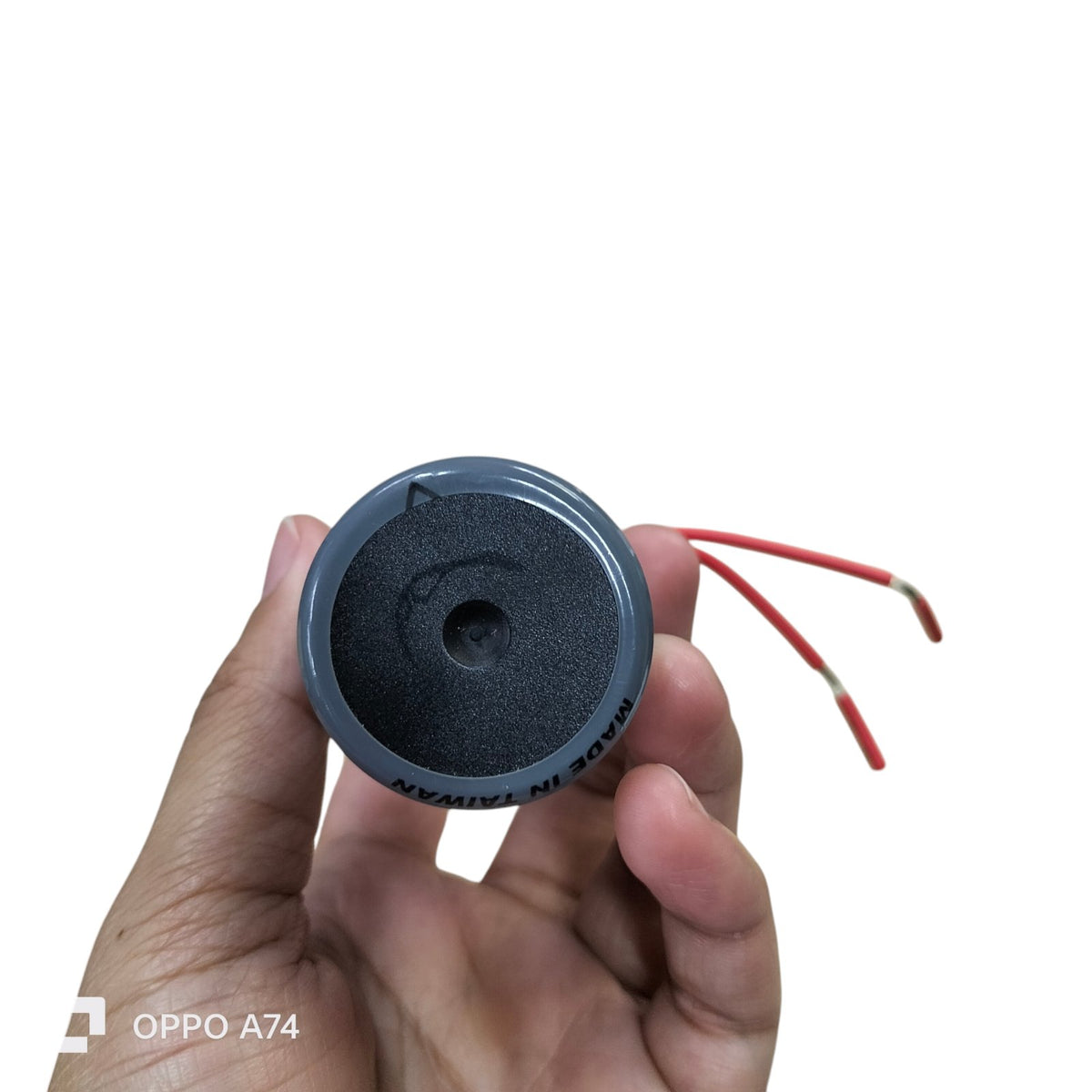 SH 30uf 350v run capacitor 350v with two red wire connectors for electrical applications