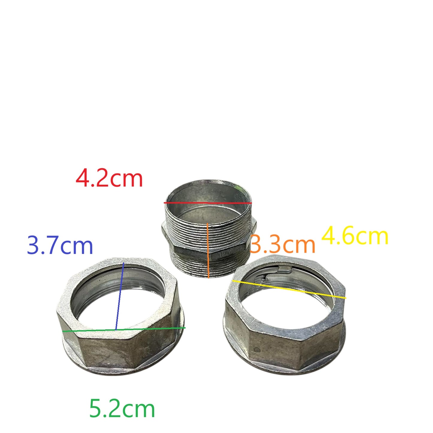 Local 1 1/4 EMT Coupling Compression Type 35mm