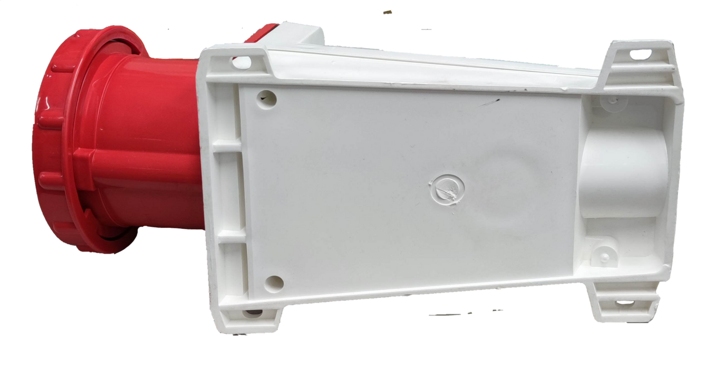 Grippes 63A 3P+E Industrial Outlet 6h 380-415V IP 67 (4 Pins) IEC 6309-2 #134