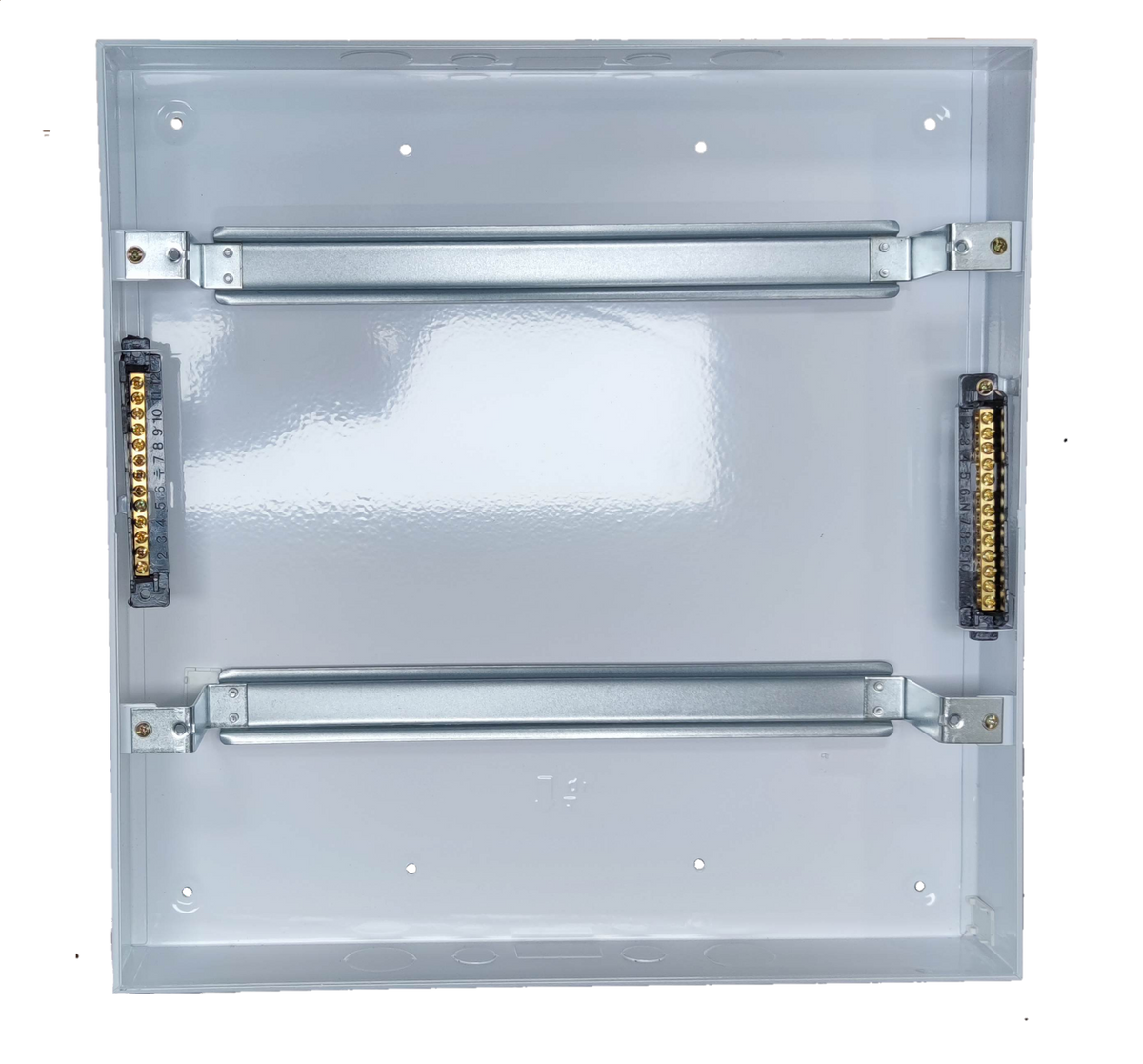 Chint 32 Ways Distribution Box Metal Base with sturdy steel mounting rails and terminal blocks