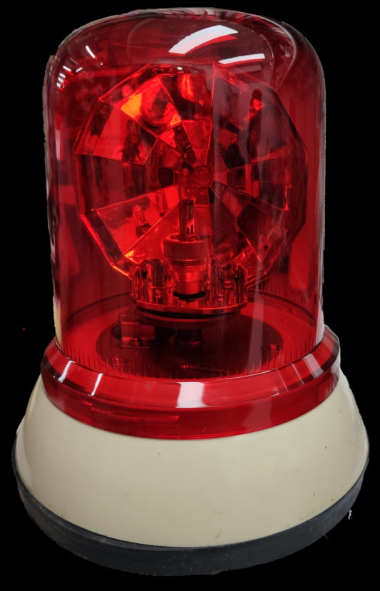 Revolving Lights Red 220V AC 55W Big, Warning Light 220V Emergency Light