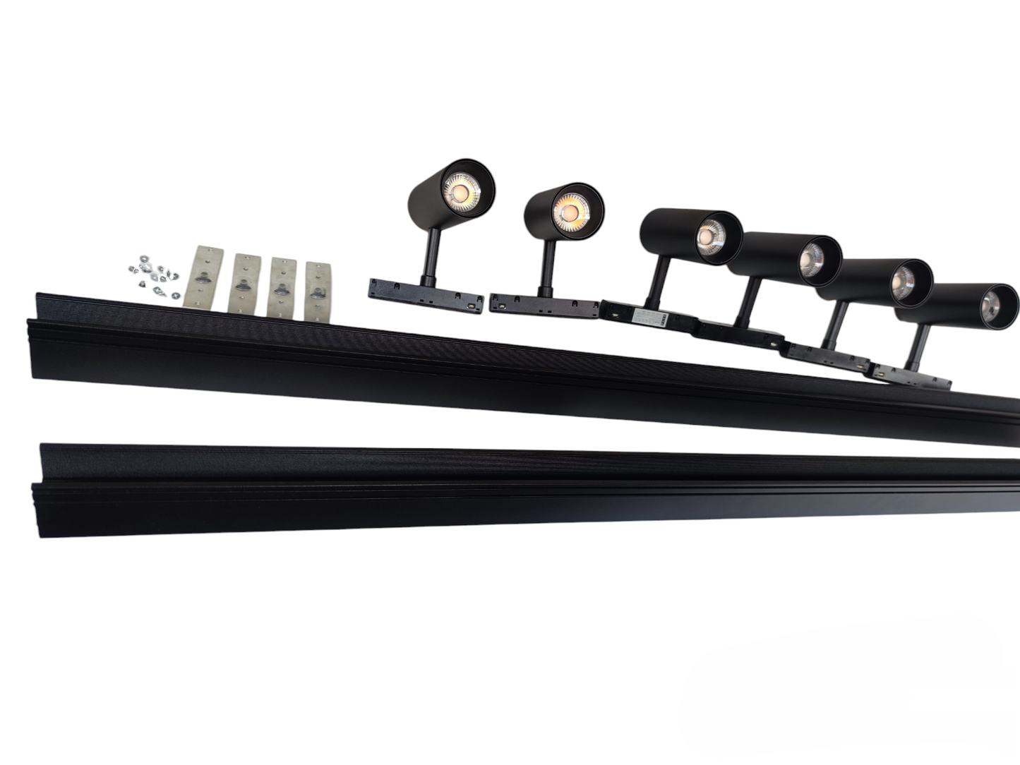 ILLUMIQ TERRA LED Magnetic Track Light 2 Meters 50mm with 6pcs 12W LED Spot Track Light Cool White 4000K 220V Series 20