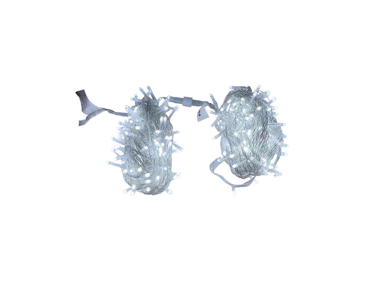 Firefly LED Christmas Light String Lights 20 Meters 300 LED Lights Bulb Color White 20W 220V Indoor or Outdoor Steady Only FXL1115044WHX2