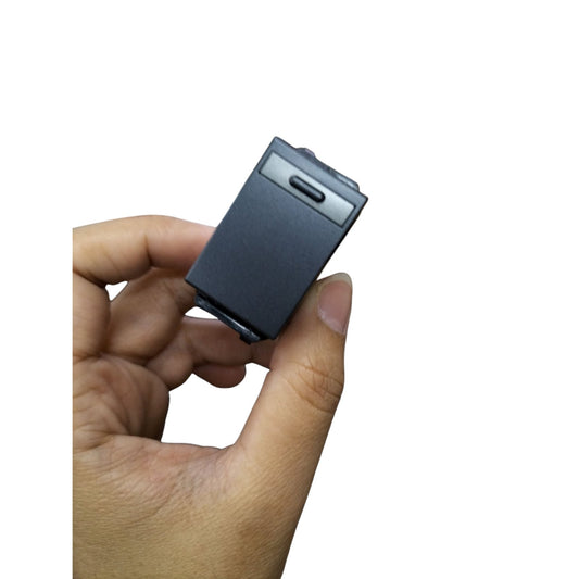 Panasonic Non-Illuminated 3 Gang Switch Refina series 1 way (Metallic Black)