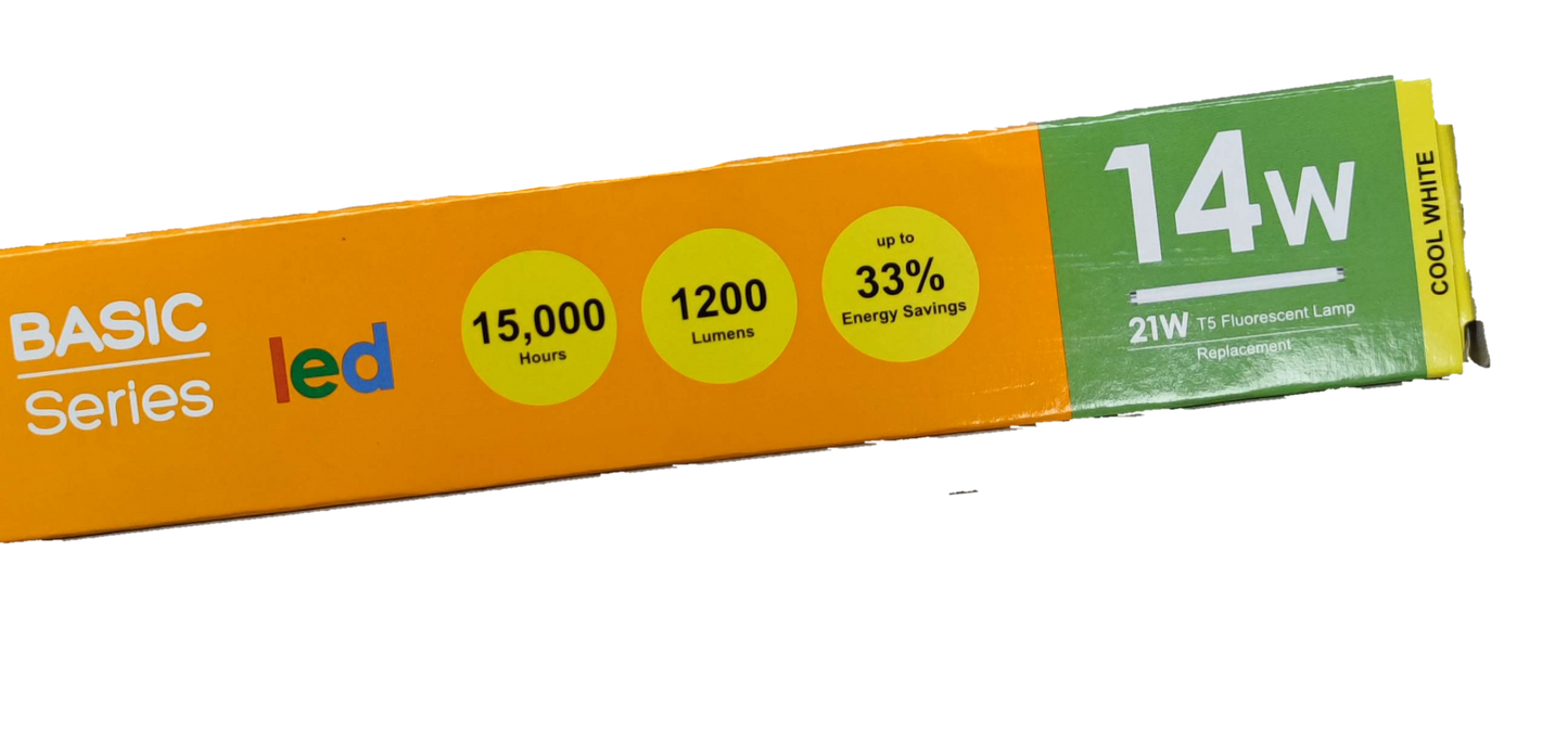 Firefly 14W T-5 LED Batten Cool White 4000K 220V AC 1024mm Length
