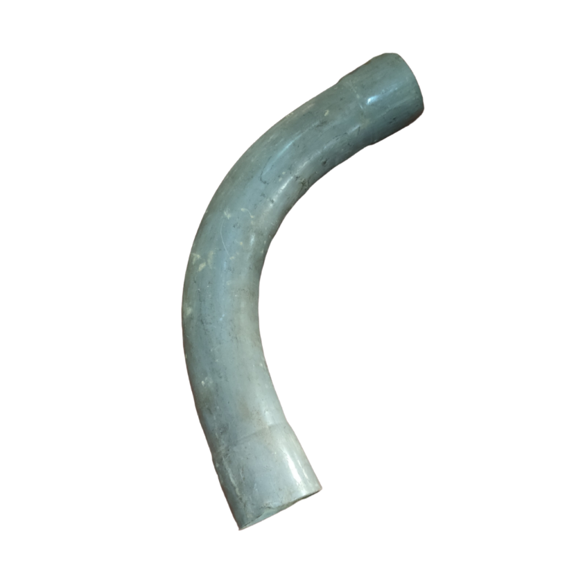 4 inch PVC elbow gray 5mm pipe fitting for plumbing and hose connections