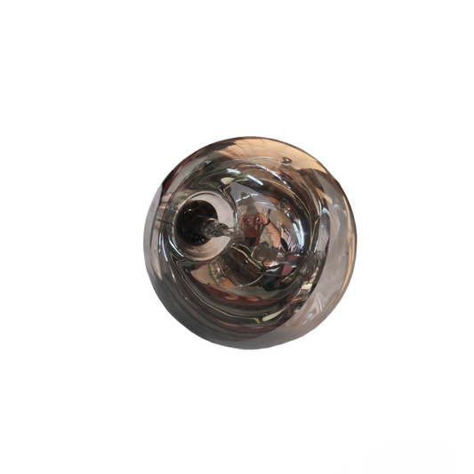 Chiyoda 40W Reflector Bulb Bottom Reflection showing the glass and filament details
