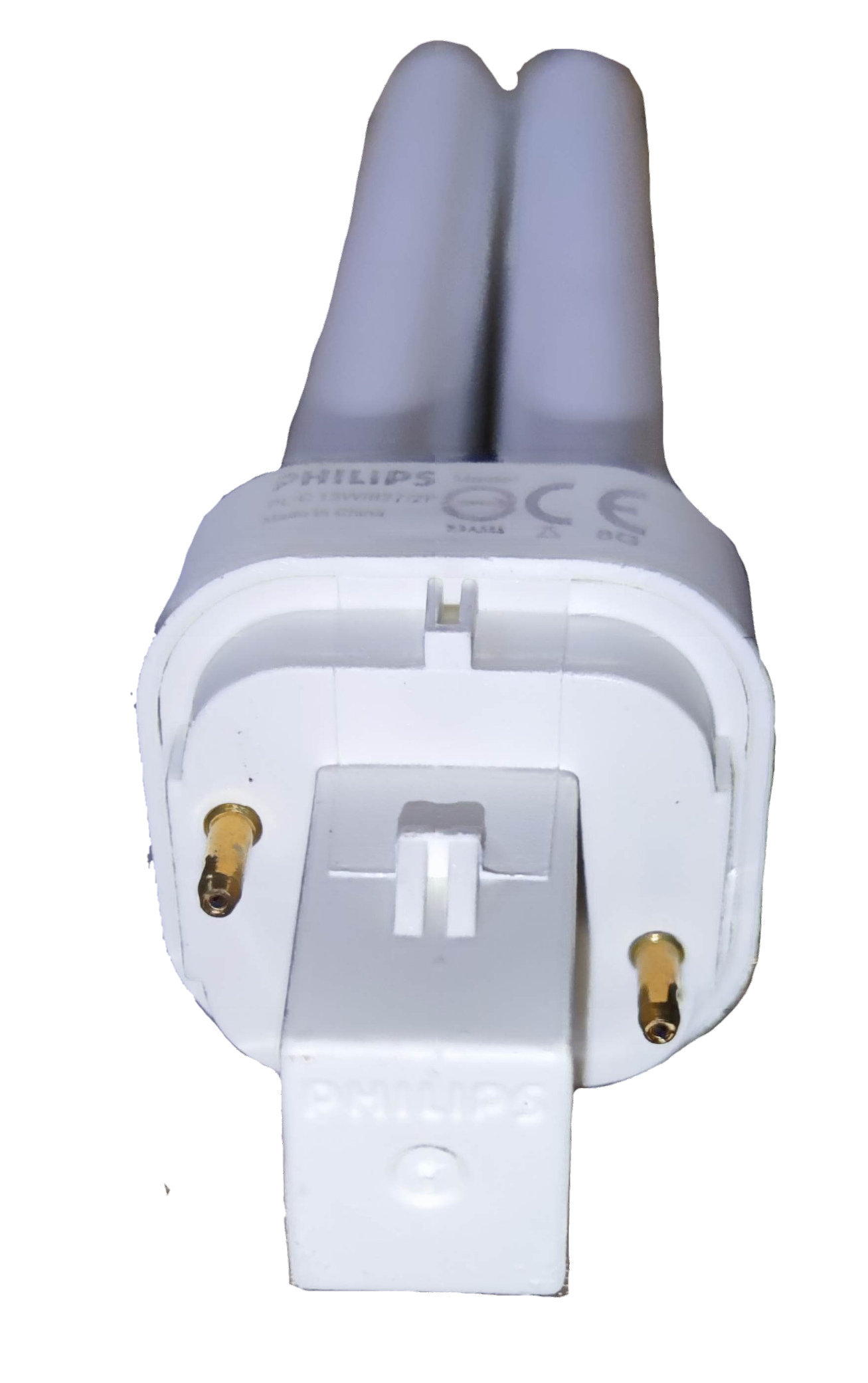 Philips 13W Pinlight Warm White G24d-1 Socket, Compact Fluorescent Lamp, CFL 13W