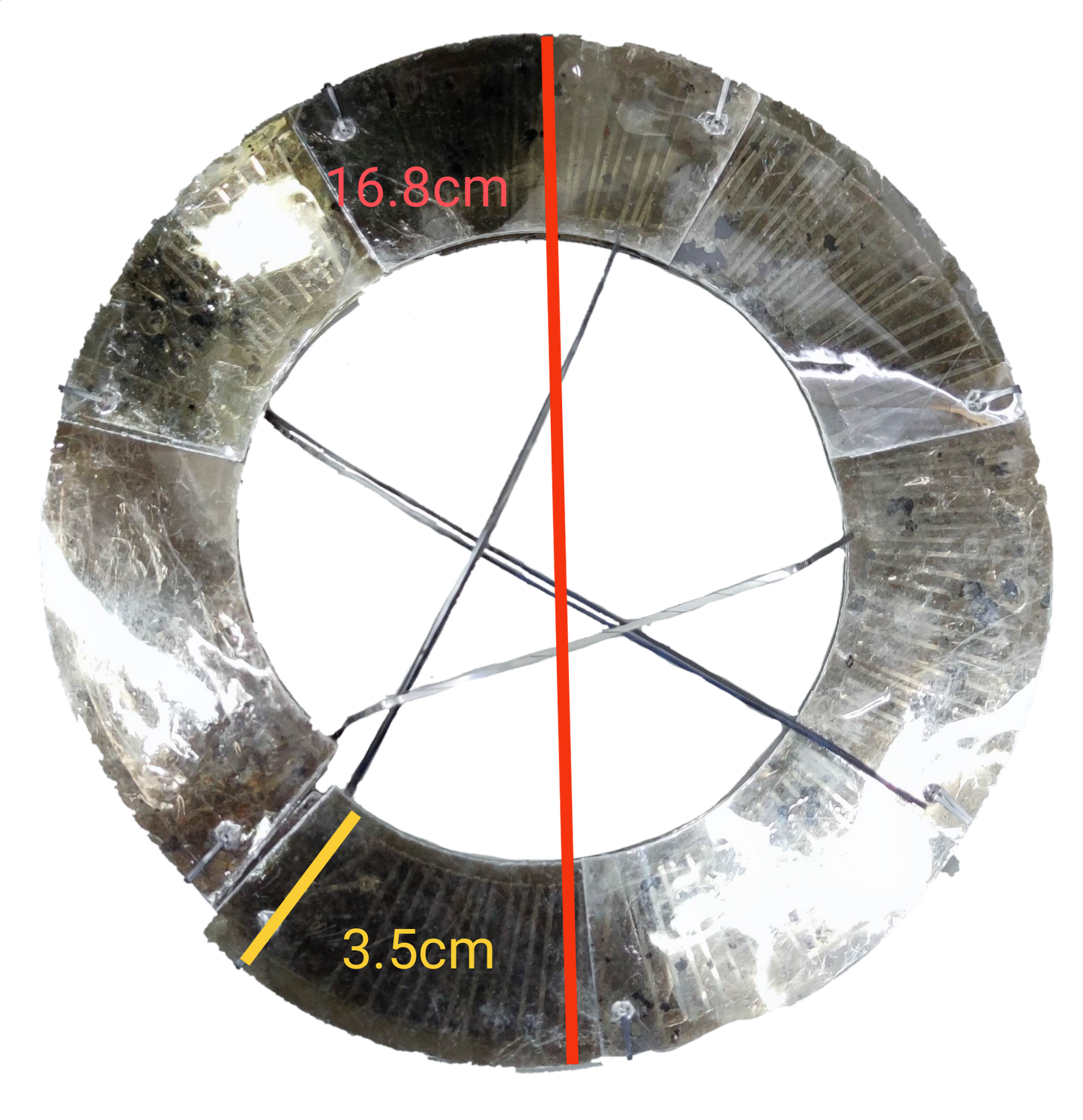 450W Rice Cooker Heating Element Circular Structure with 16.8cm Diameter and 3.5cm Height