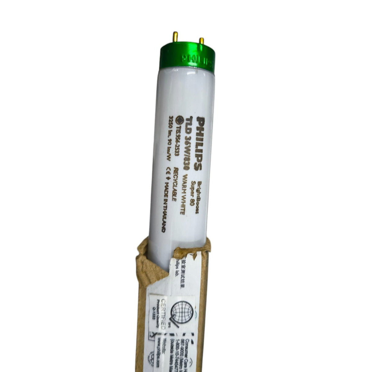 Philips 36W T8 TLD Fluorescent Tube Warm White 3000K( 2Pcs)