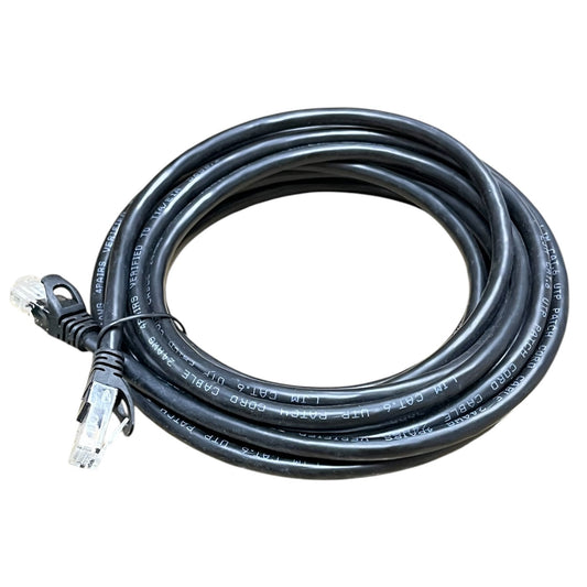 Grippes Cat 6 UTP Patch Cord Cable 24AWG 4Pairs 5meters Black