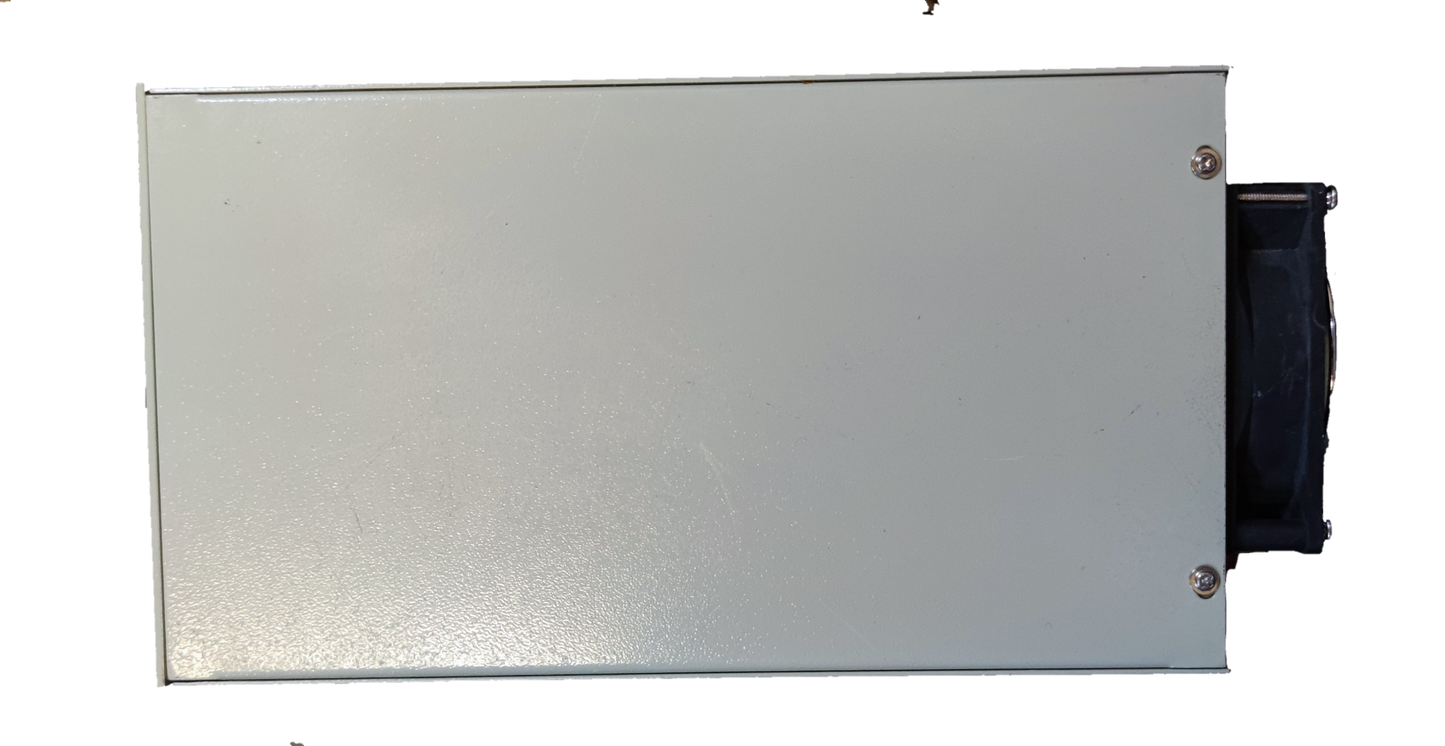 ZwitseRise 48V 30A regulated power supply with metal casing and cooling fan for stable power output