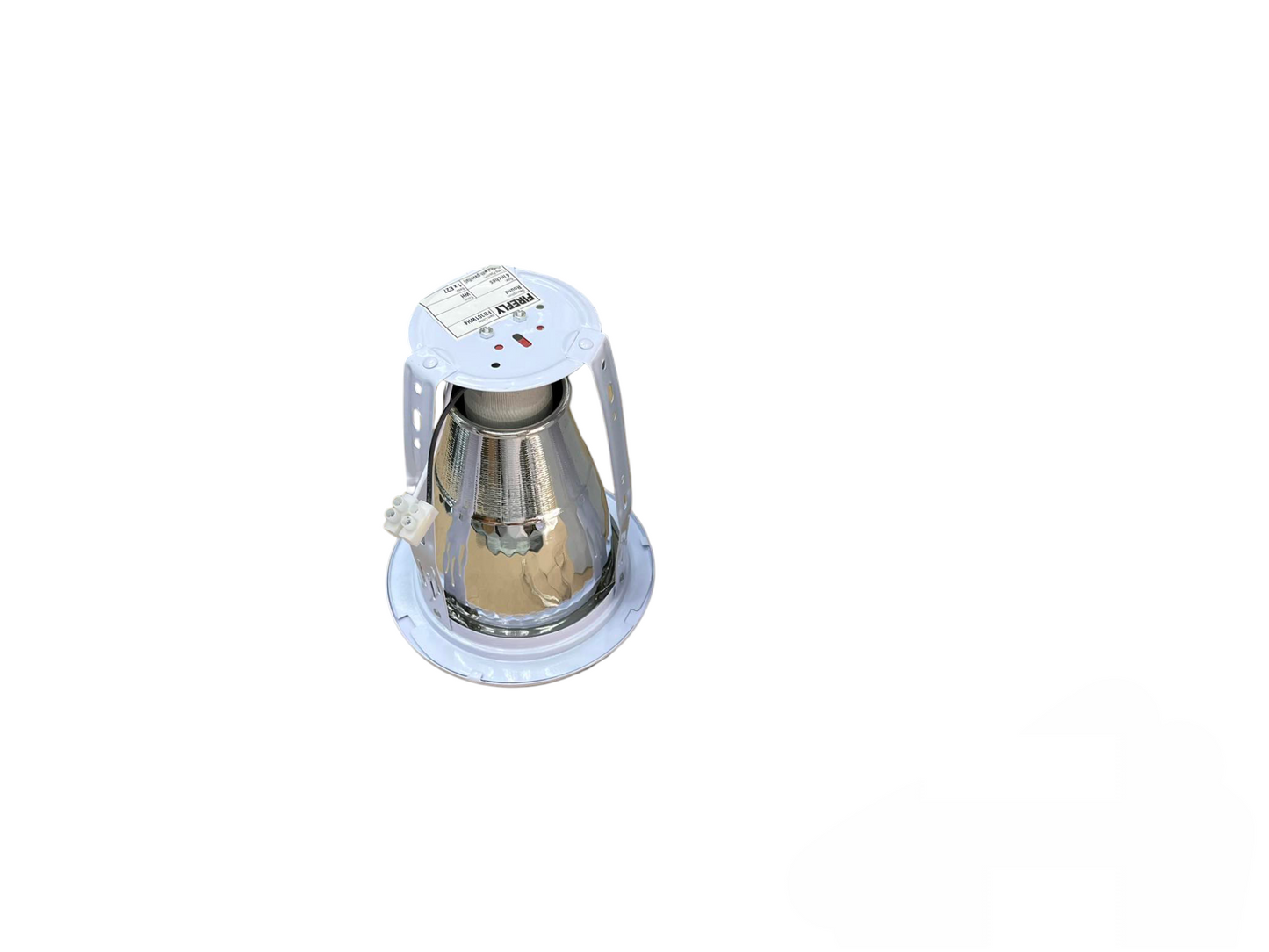 Firefly 4" Pinlight Casing with Glass Cover E27 10A, 4" Downlight Fixture with Glass Cover E27 10A FD301WH4