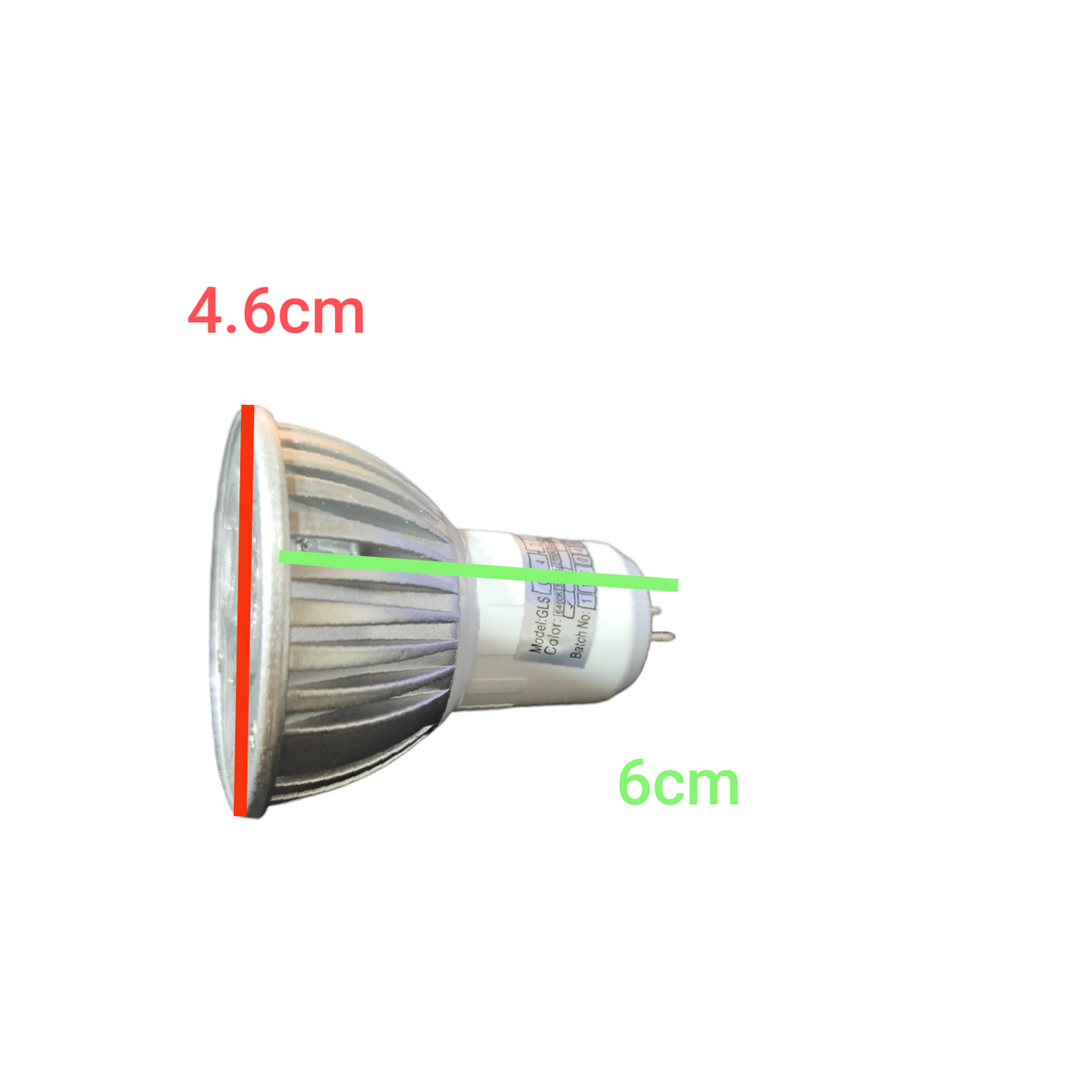 Denko 3W LED MR16 220V Daylight GU5.3