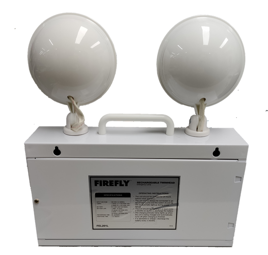 Firefly Emergency Light LED Twin Head Classic Design