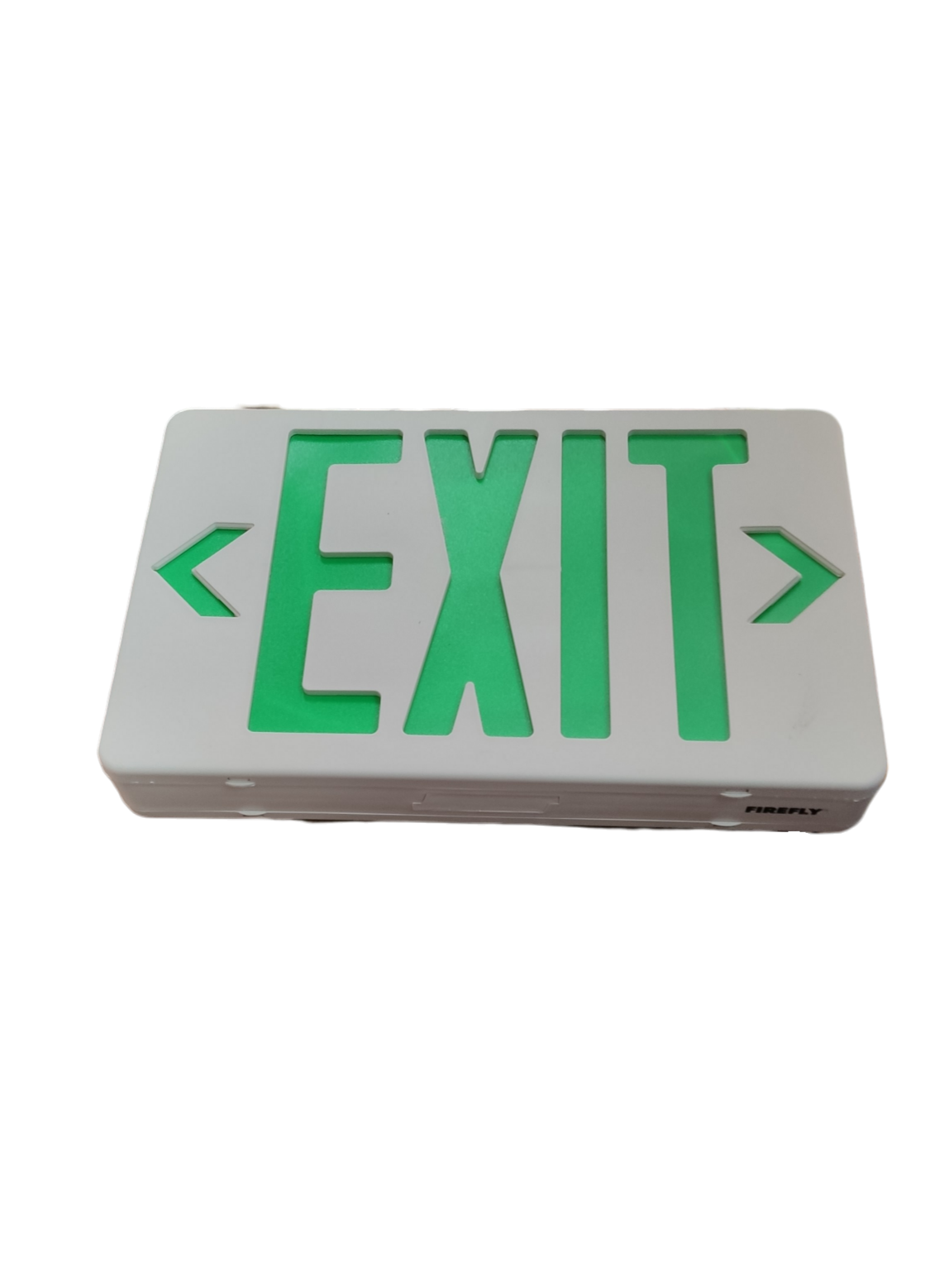 Firefly Double Face Exit Light with Wall/ Ceiling Mount Option FEL228, LED Exit Sign Back to Back