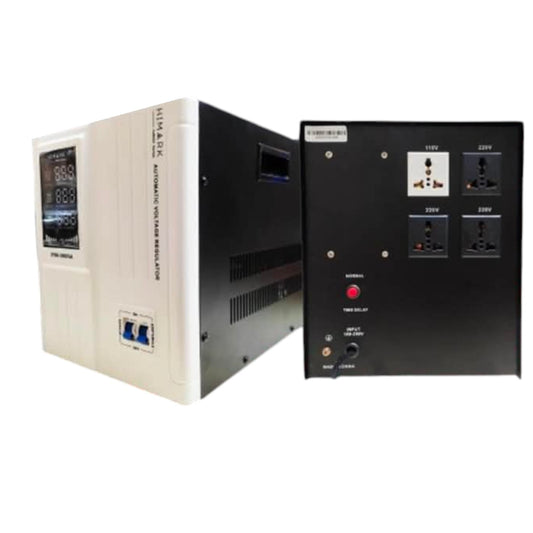 Himark 5000W AVR 4 Universal Socket SL 3x220V 1x110V Max Series Pure Copper SVM-5000VA