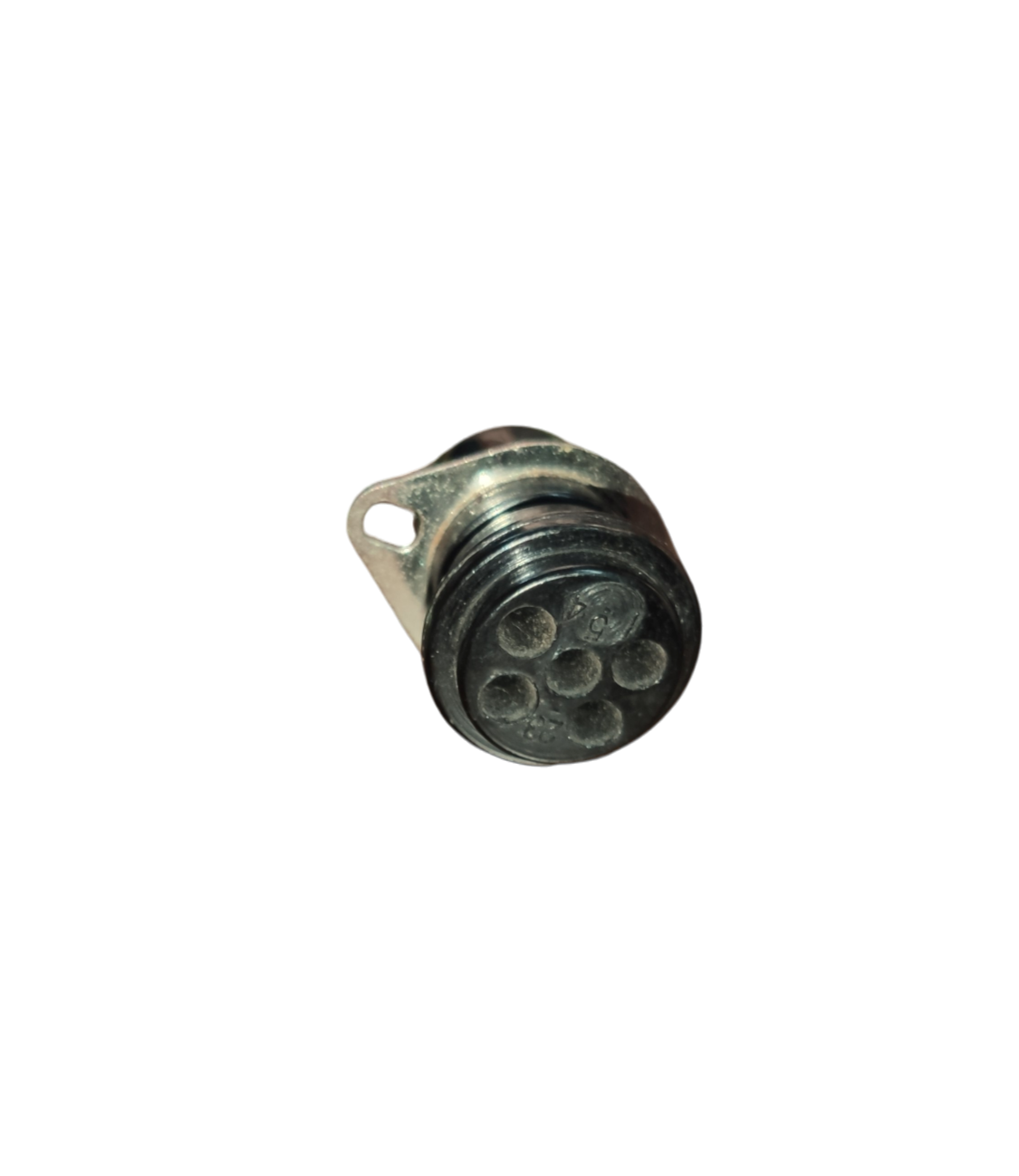 5 pin DIN chassis connector electrical part from China with metal housing and 5 pins for circuitry
