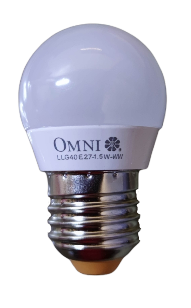Omni 1.5W LED Bulb 220V Available in Warm White or Daylight E27