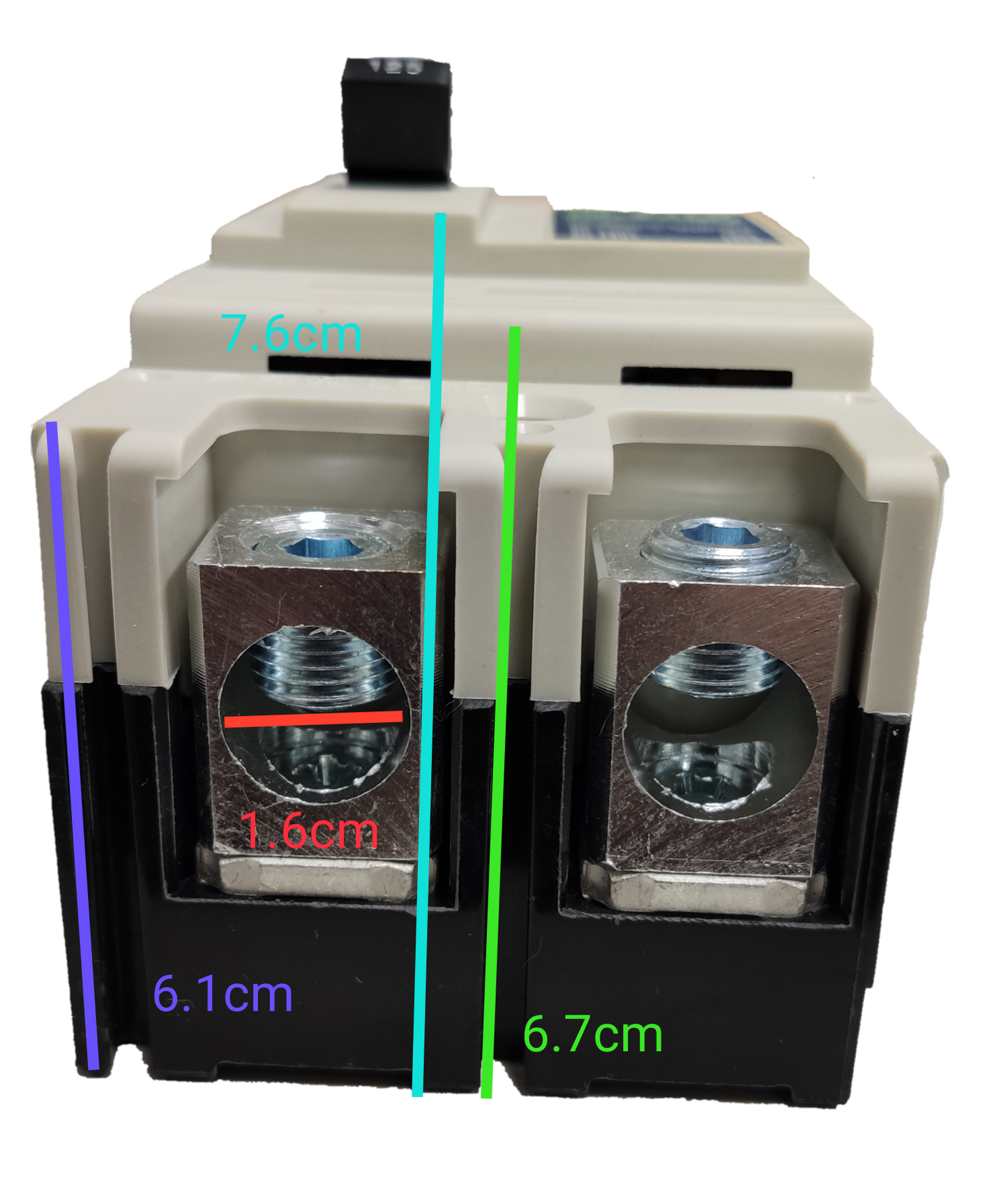 Koten 175A 2P 25KAIC 250V Molded Case Circuit Breaker Single Phase 2 Pole MCCB Industrial Circuit Breaker PW-250SPS175A2P