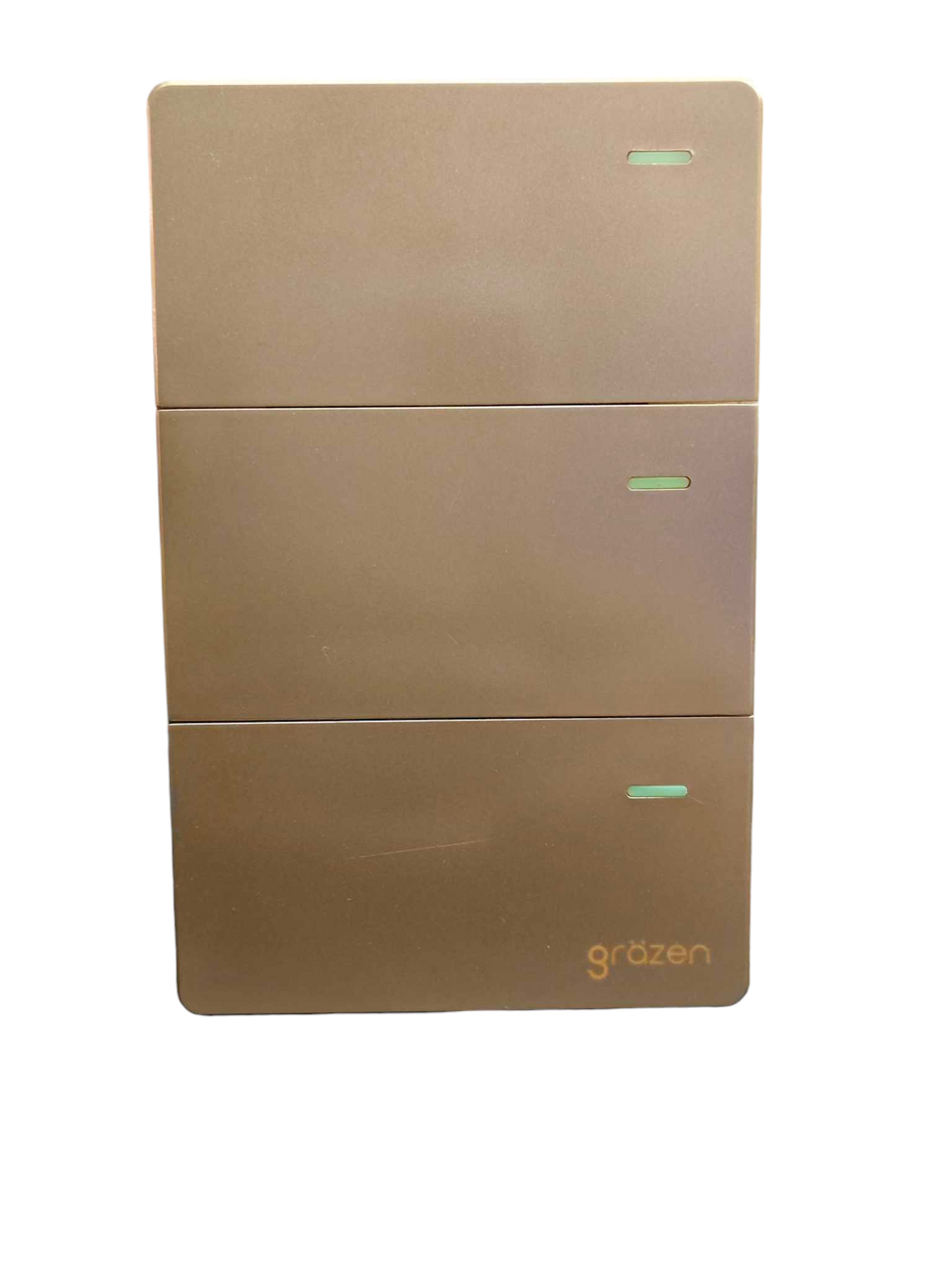 Grazen 3 Gang 3 Way Switch with Plate Cover 16A 220V GW-006