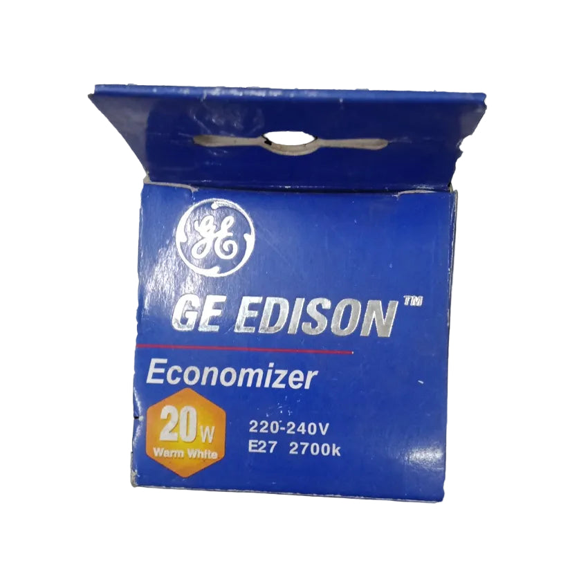 GE 20W CFL E27 220V 3U Economizer Warm White