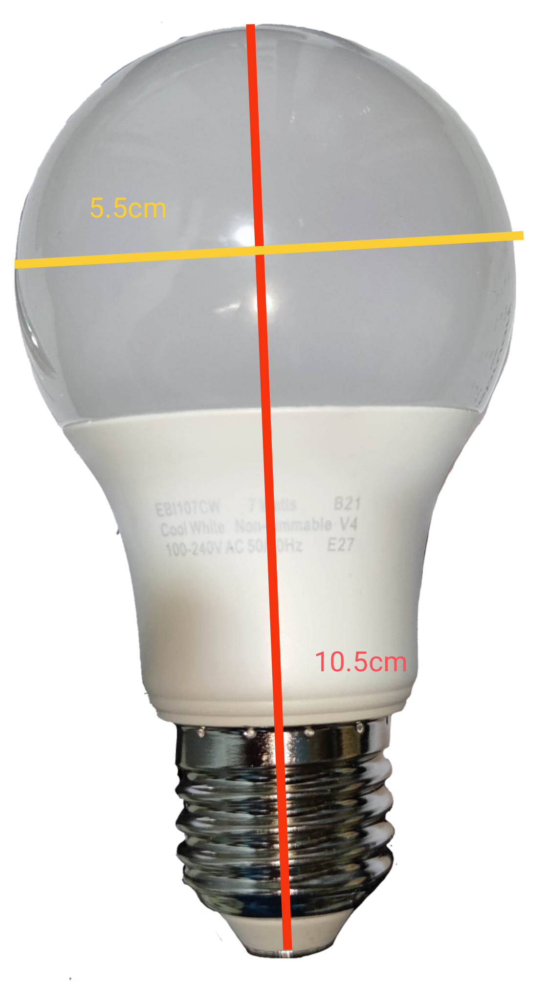 Firefly 7W LED Bulb E27 220V Cool White