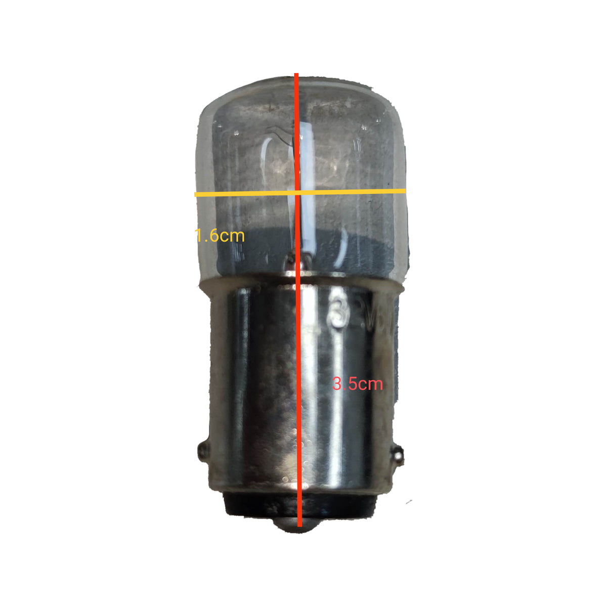 5W Machine Bulb B15 32V Double Contact Pilot Lamp