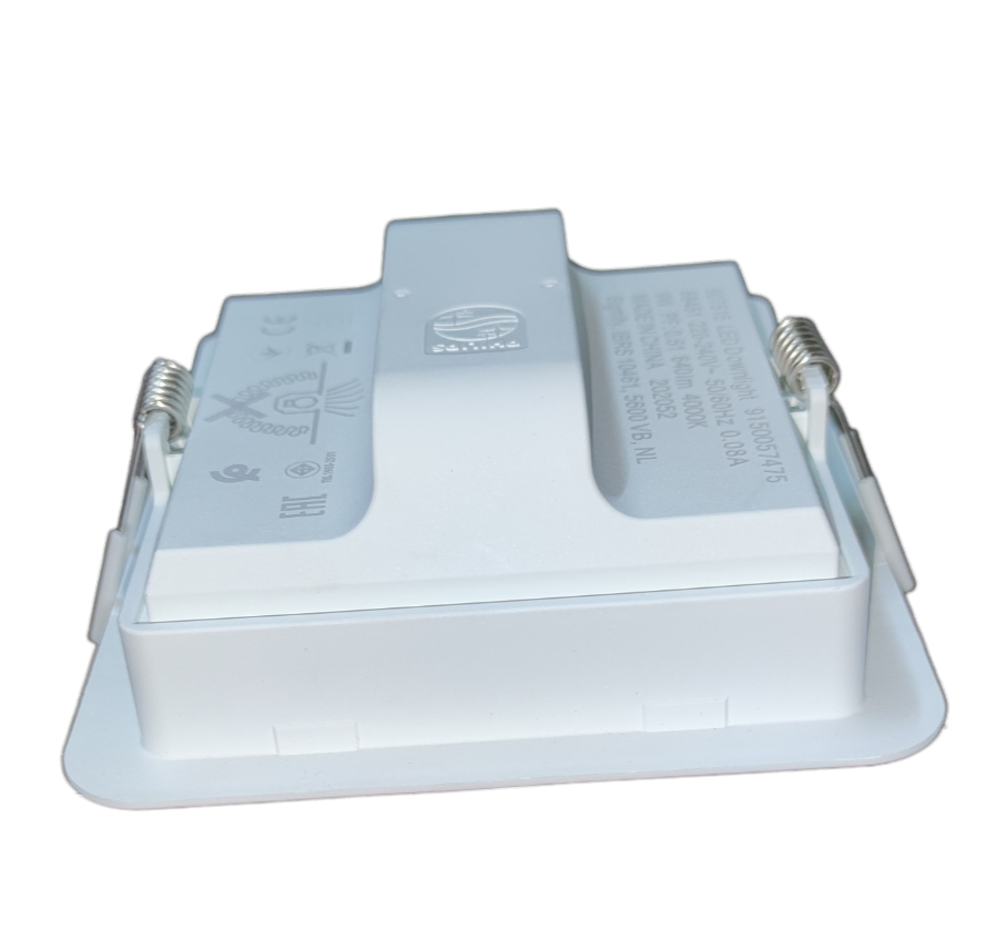 Philips LED Downlight 9W Warm White 220V Square (4.8") Philips Downlight 59451WW Meson