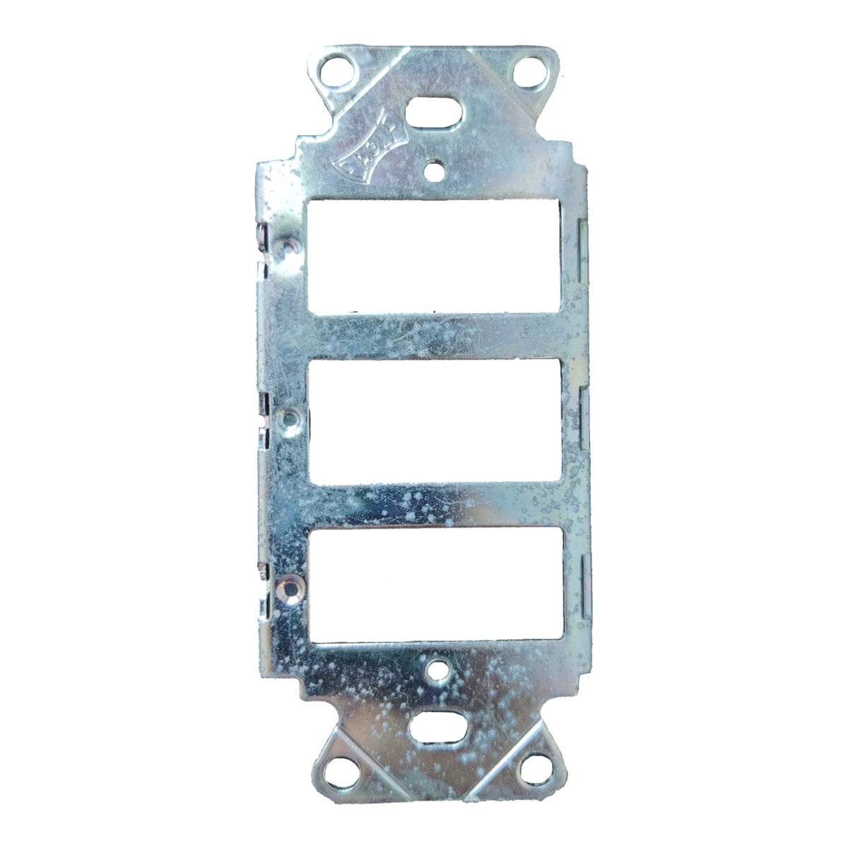 Eagle 2 Gang Device Plate with Metal Strap EAGLE2GANGPLATE