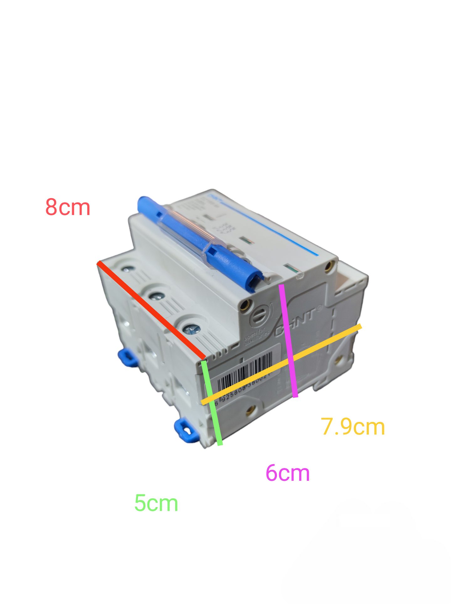Chint 80A 3 Pole Miniature Circuit Breaker 6KAIC 220V