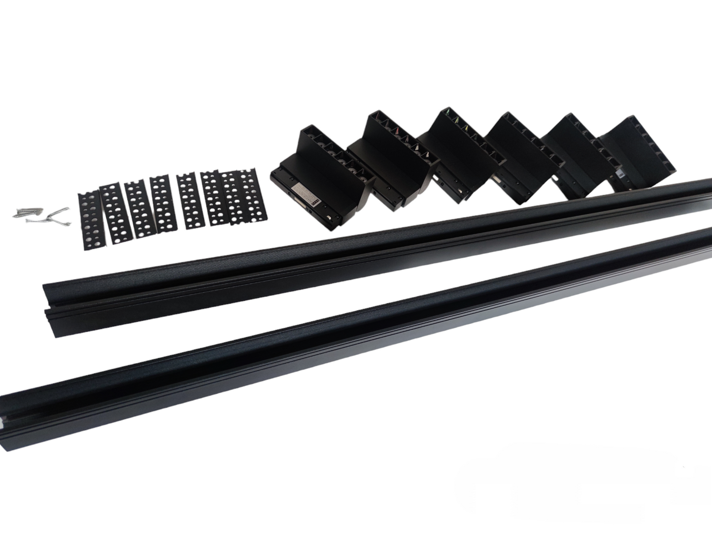 ILLUMIQ TERRA LED Magnetic Track Light 2 Meters 50mm with 6pcs 6W LED Foldable Grille Warm White 3000K 220V Series 20