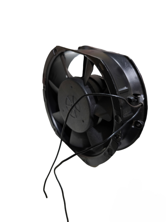 6 inch 220V exhaust fan in black with wire, made in China for ventilation and air circulation