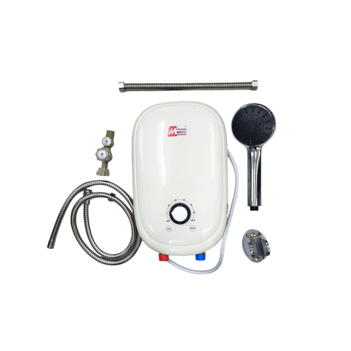 Meco Tankless Water Heater 3.5KW 220V ( Please fit Water Fittings before Electrical)