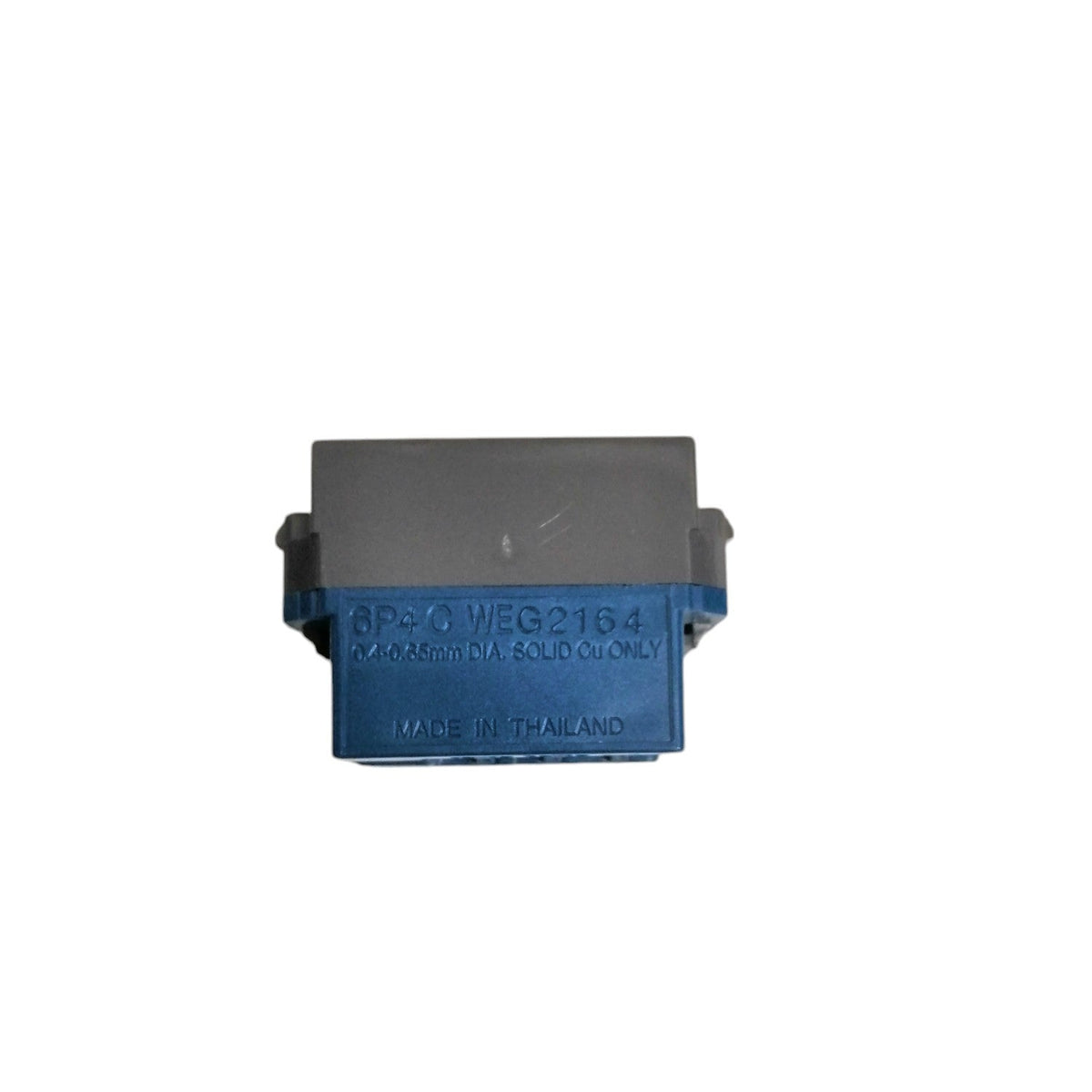 Panasonic Full Color Wide Series Telephone Modular Outlet 6P 4C Gray WEG2164H