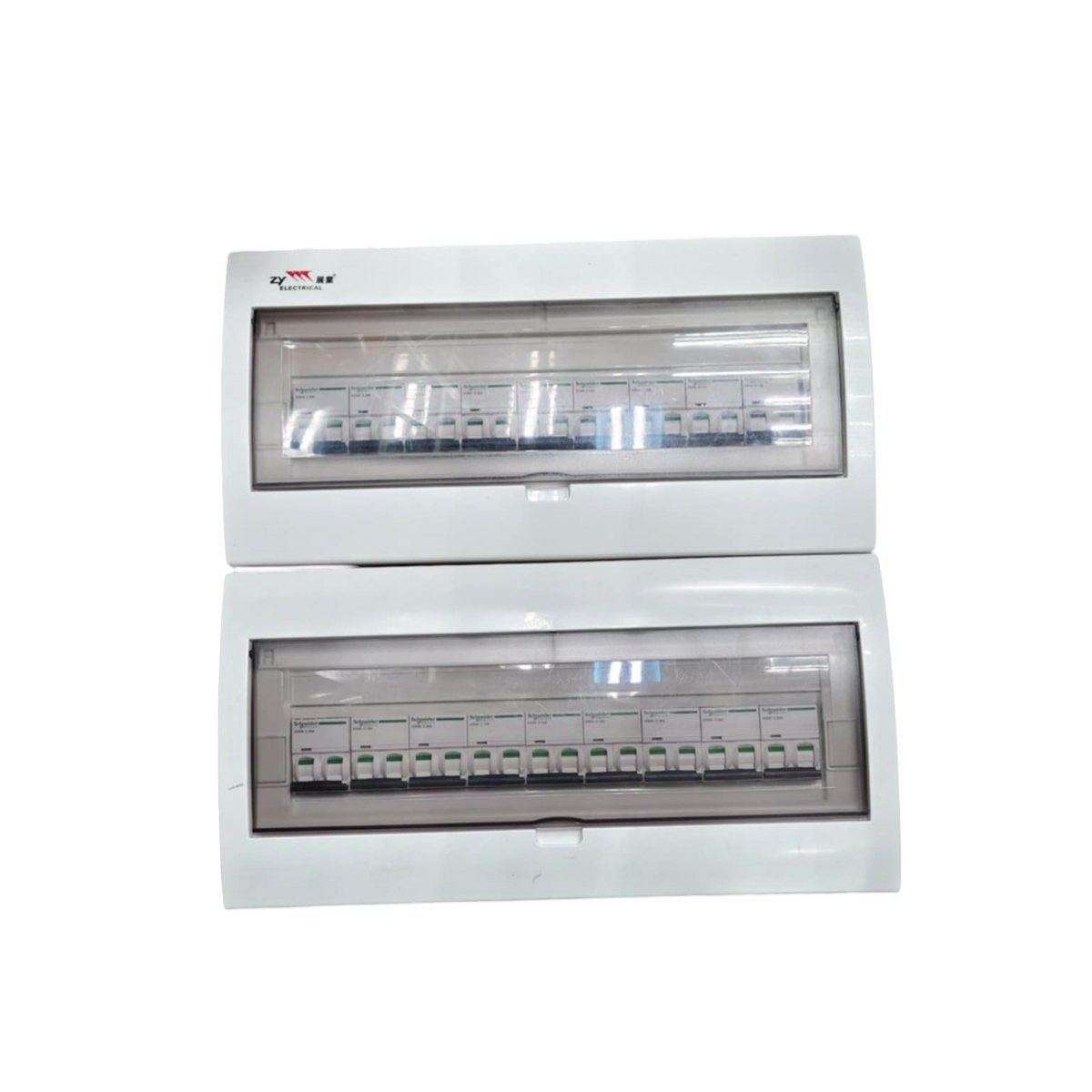 63A panel board with Schneider breakers designed for efficient electrical distribution