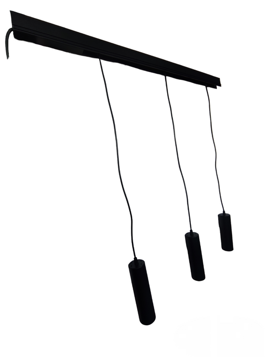 Magnetic Track Light 1 Meter 50mm with 3pcs 6W LED Pendant Track Light 220V Cool White 4000K ( ILLUMIQ TERRA)