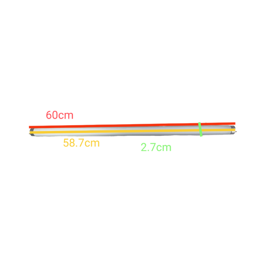 Irisram 18W T-8 Fluorescent Tube Red, T8 18W Fluorescent Tube Red in Color