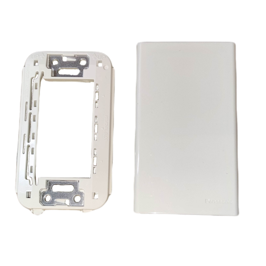 Panasonic Blank Plate Wide Series , Blank Plate Cover, Utility Box Cover, Switch Cover WEG6891W-1