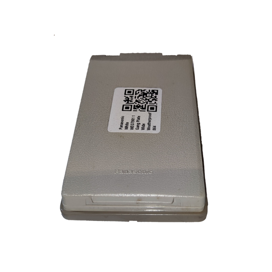 Panasonic Weatherproof Plate 1 Gang Wide Series, 1 Gang Weatherproof Plate Cover WEG7901