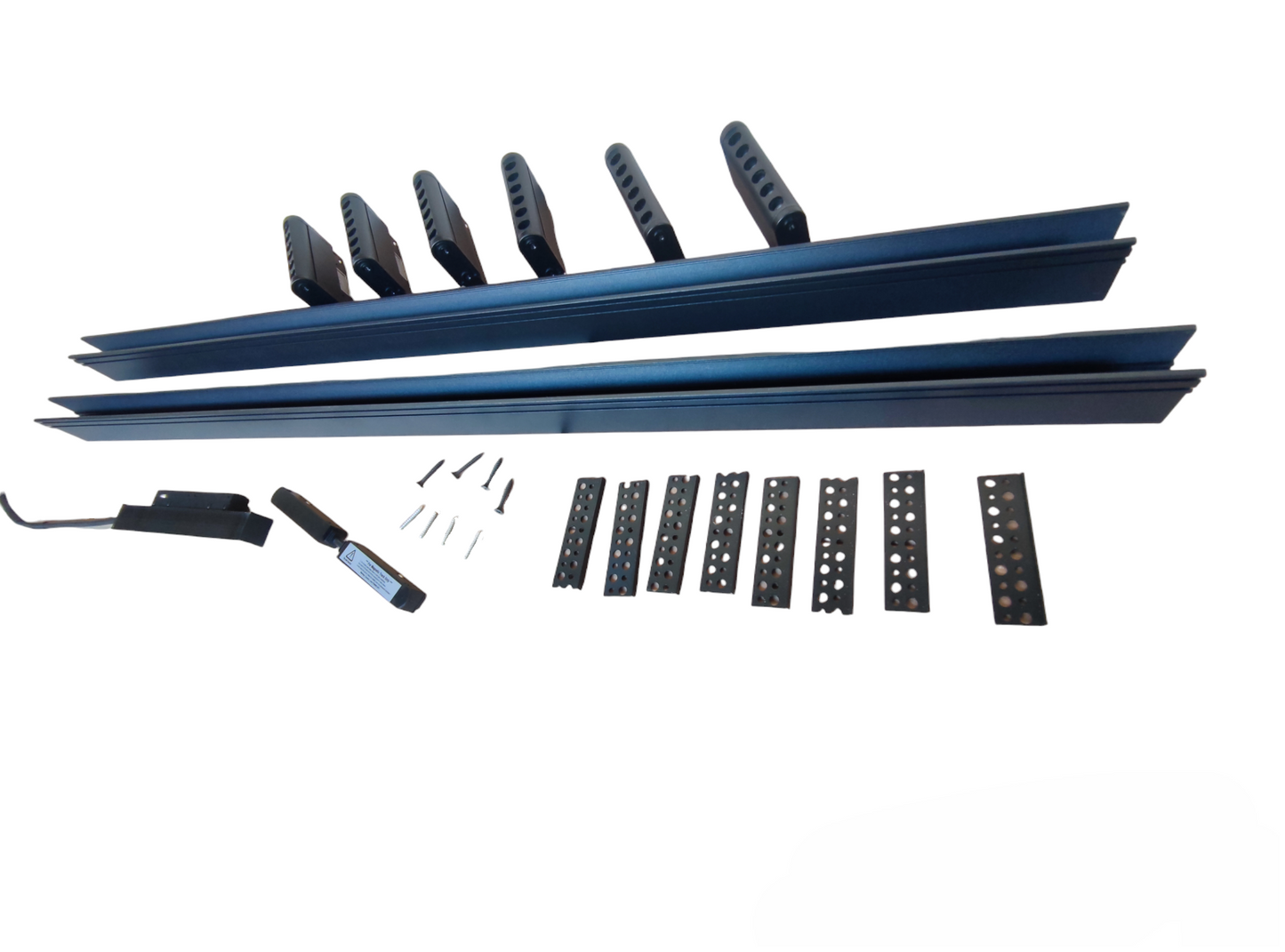 ILLUMIQ TERRA Magnetic Track Light 2 Meters 50mm with 6pcs 6W Rotary Grille Track Light 220V Daylight 6500K