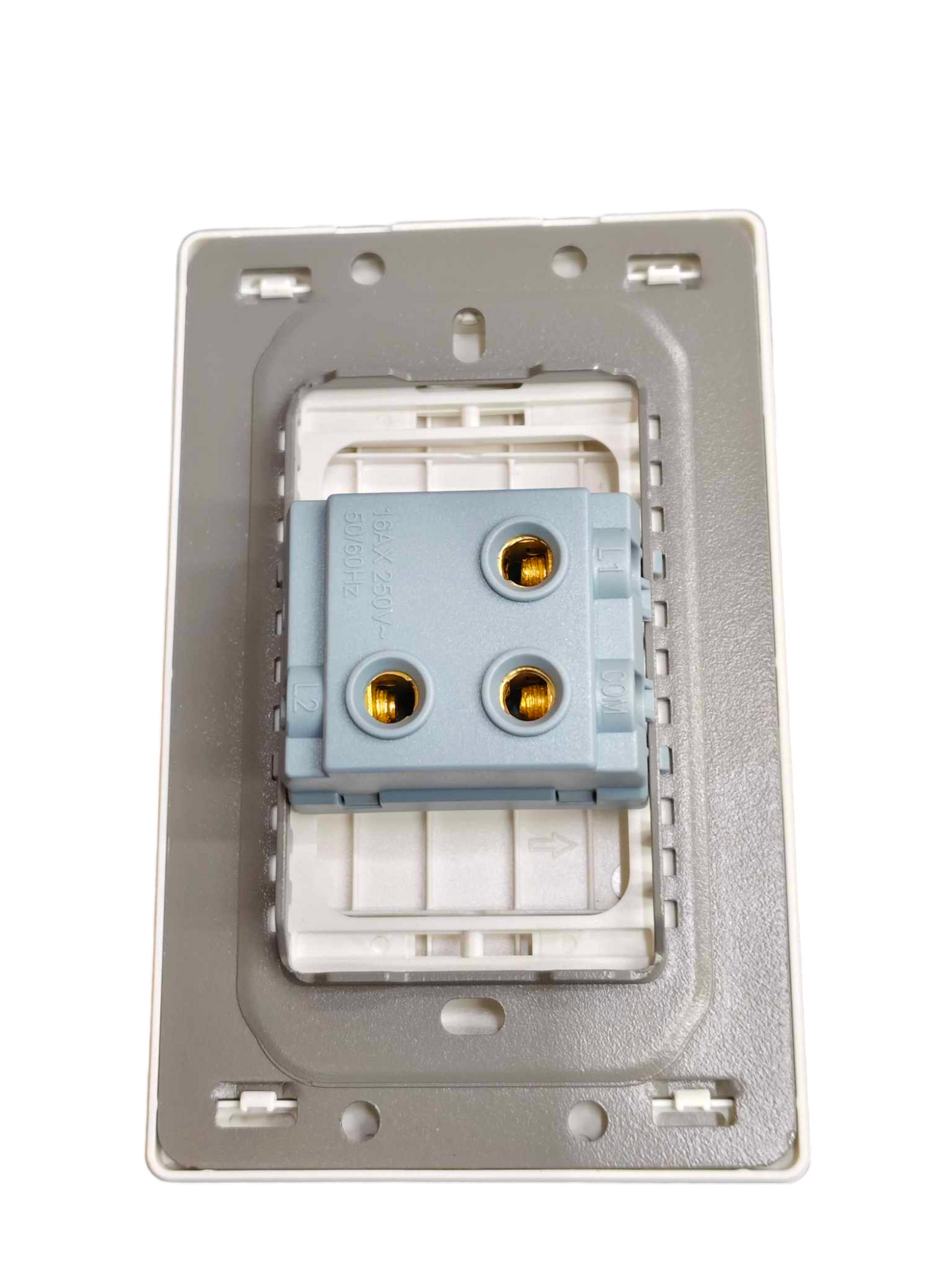 Grazen 1 Gang 3 Way Device with Plate Cover 16A 220V GW-002 Available in Black Gold White and Gold