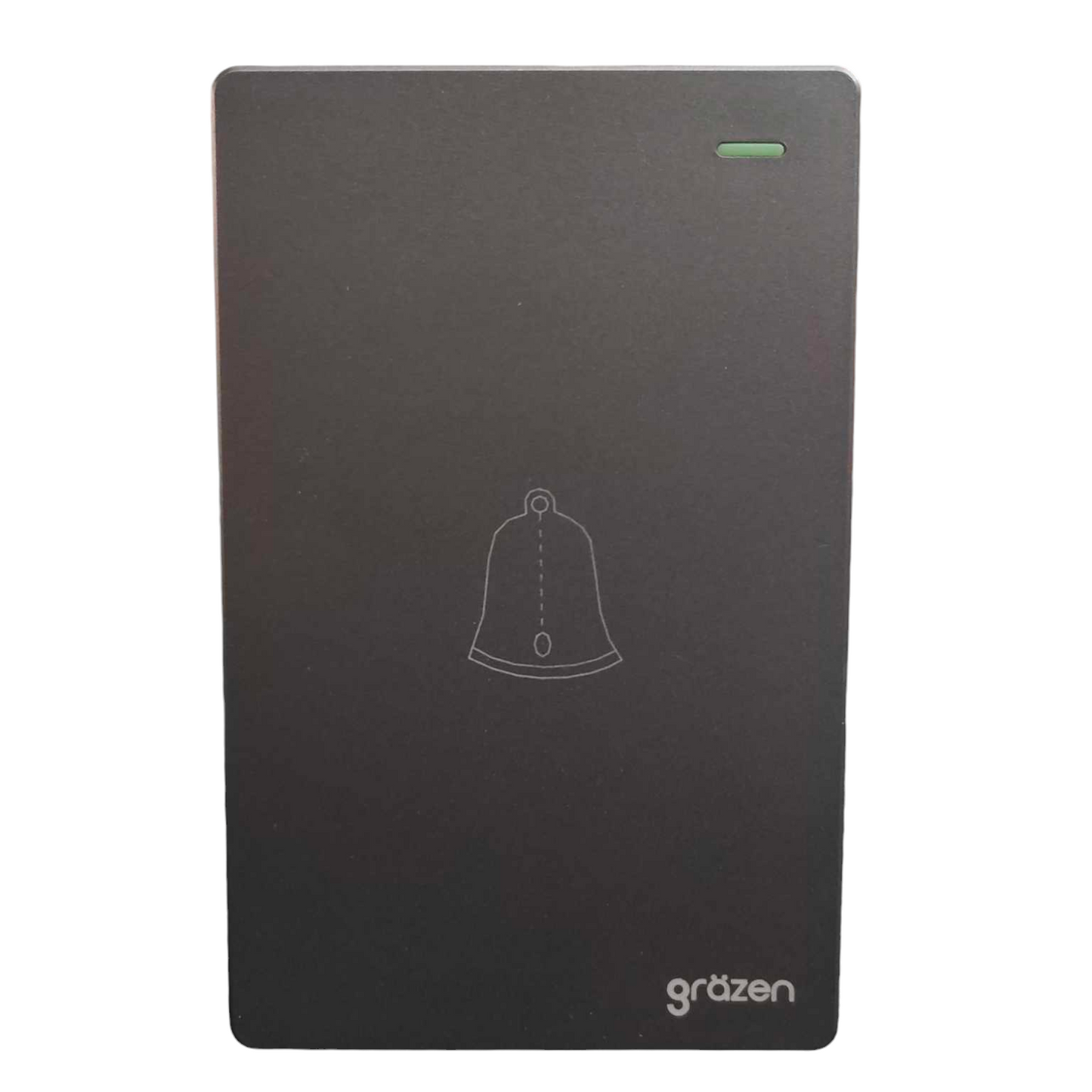Grazen 1 Gang Door Bell Switch 16A 220V with Plate Cover GW-018 Available in Black, Grey, White and Gold