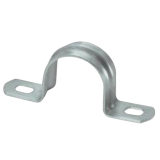 76mm electrical conduit clamp made of durable metal for secure mounting of electrical conduits
