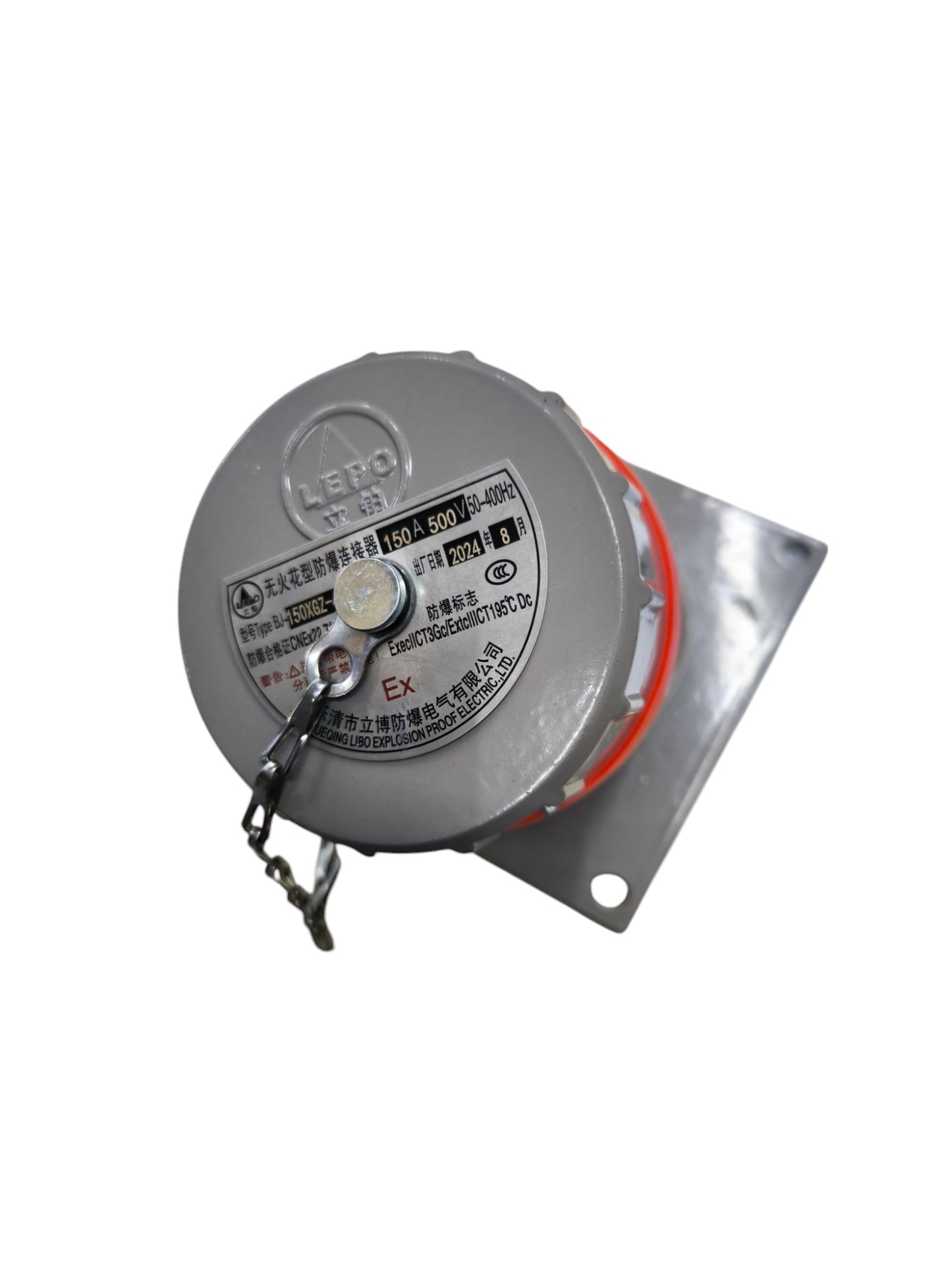 Grippes 150A 3P+E 500V AC Explosion Proof Industrial Outlet Metal Chassis