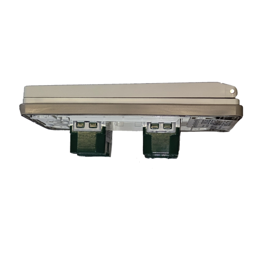 Panasonic Weatherproof Plate 2 Gang Universal Outlet Wide Series, 2 Gang Universal Outlet with Weatherproof Plate Cover 16A 250V WEG10919-5 x2 / WEG7902