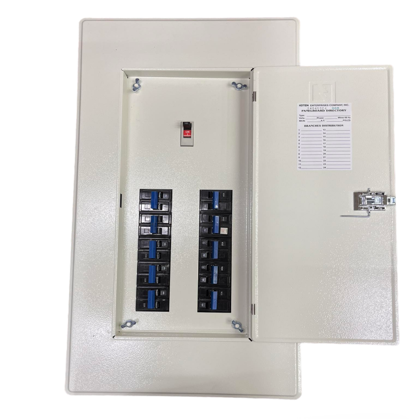 Koten & Taiyou Panel Board with 225A 2Pole Main 250SPS and 10 Branches 2Pole