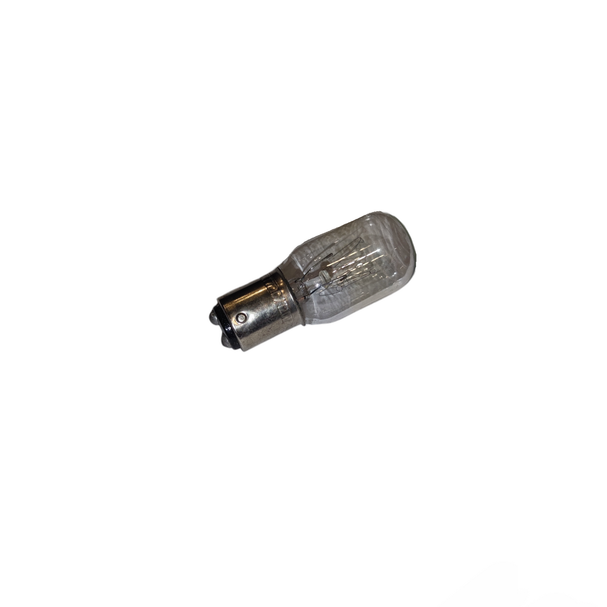 Clear light bulb on a white background 7W Machine Bulb 110V B15 Double Contact Indicator Bulb Pilot Lamp Electx Electrical SUpply 3